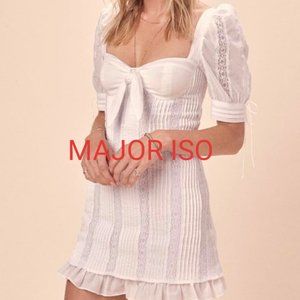 MAJOR ISO for love and lemons virginia dress